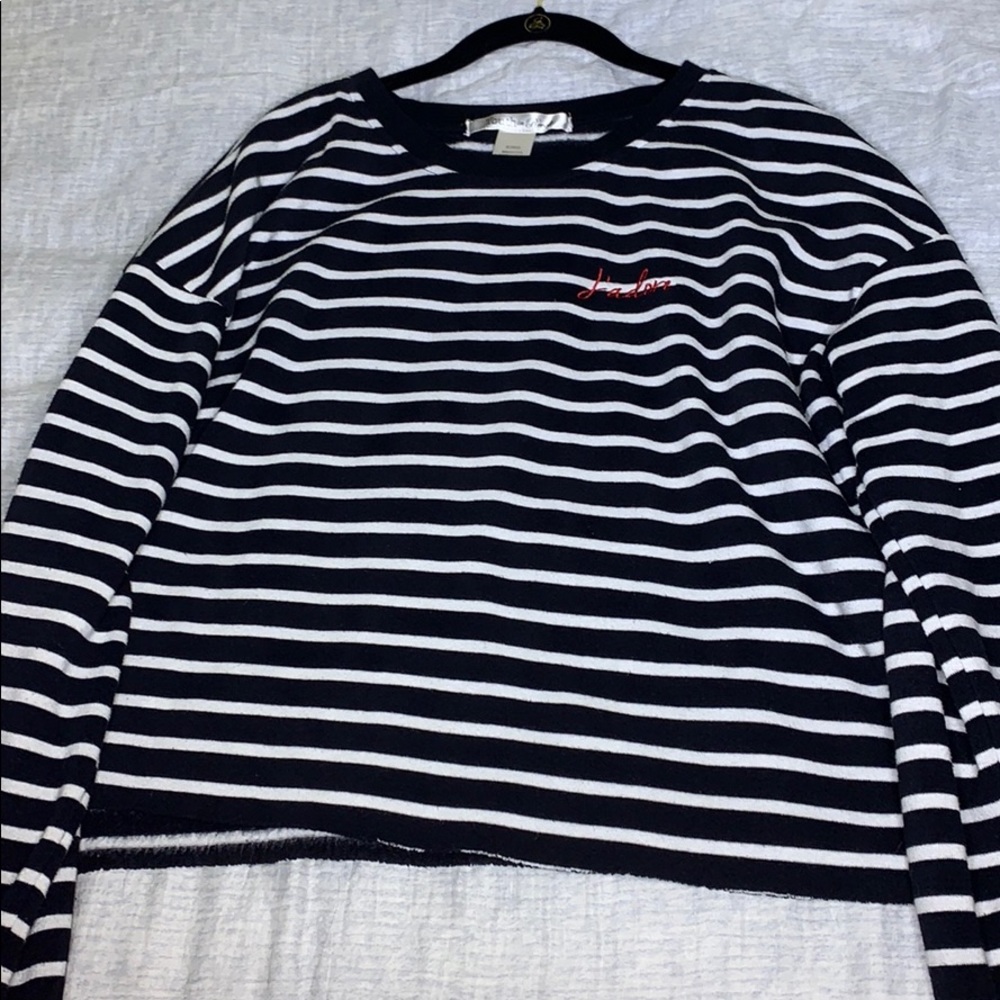 Long Sleeve Cropped Shirt